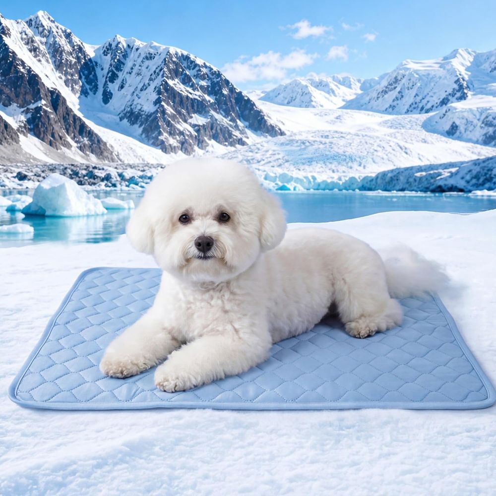 Dog Cooling Mat - Tapete Refrescante para Cães Pequenos, Filhotes