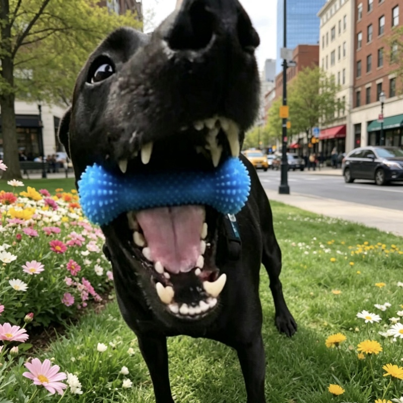Pet Dental Chew Toy - Brinquedo de Mastigar para Cães com