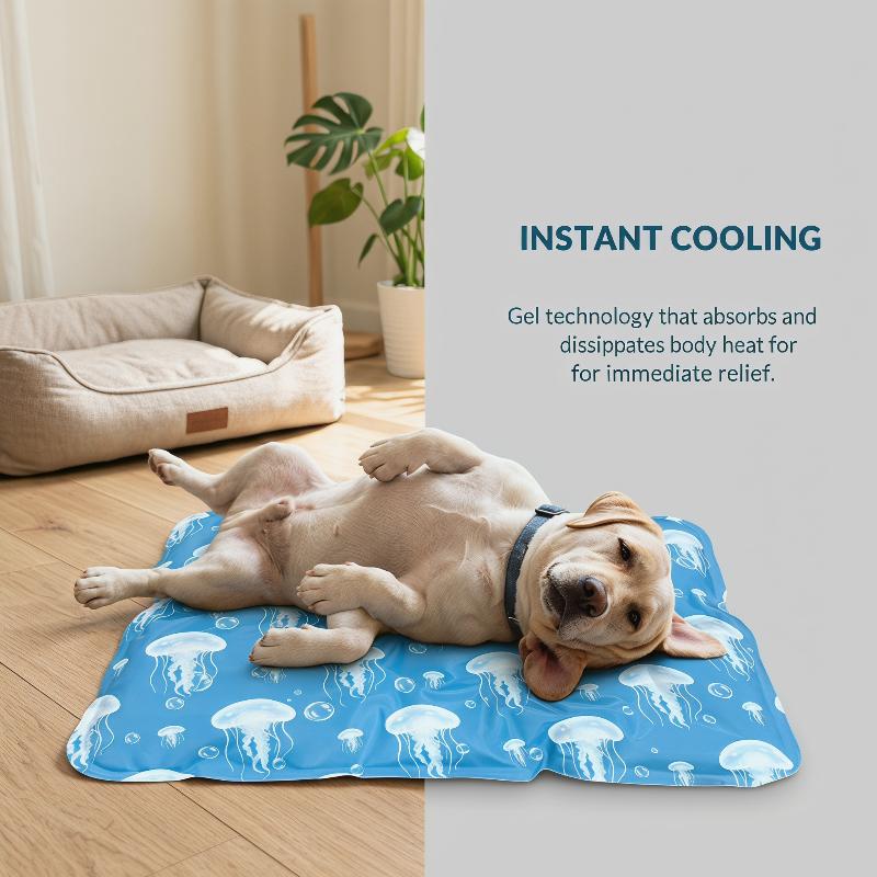 Tapete de gel auto-refrigerant - Dog Cooling Mat avaliação e preço