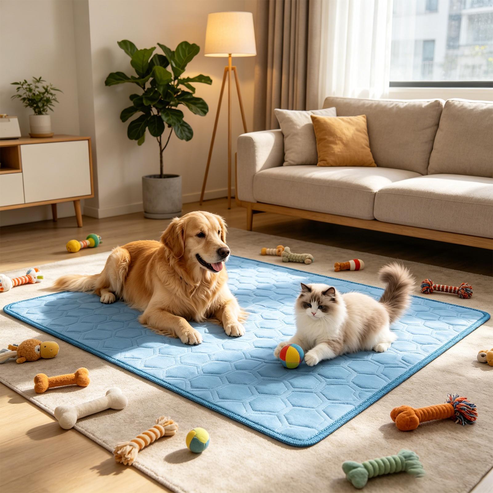 Tapete Gelado de Verão para Pe - Dog Cooling Mat avaliação e preço