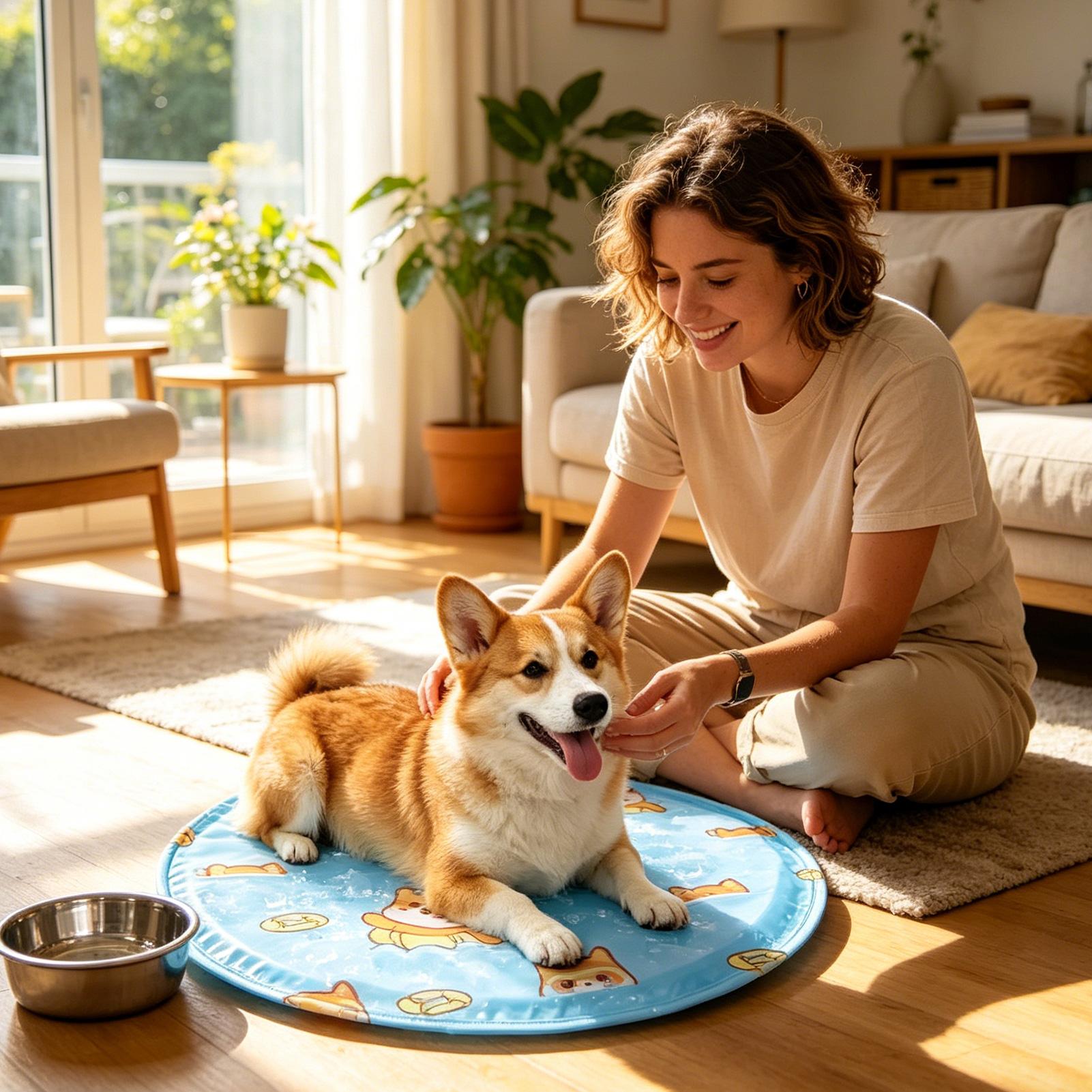 Tapete Gel Refrescante para Cã - Dog Cooling Mat avaliação e preço