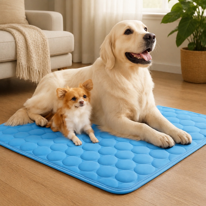 Tapete Refrescante de Seda Gel - Dog Cooling Mat avaliação e preço