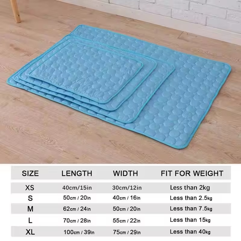 Tapete Refrescante de Seda Gel - Dog Cooling Mat avaliação e preço