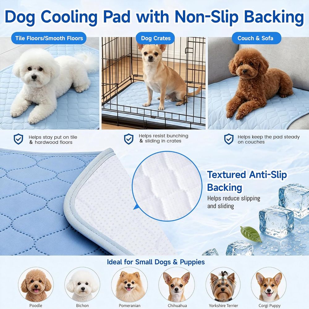 Tapete Refrescante para Cães P - Dog Cooling Mat avaliação e preço