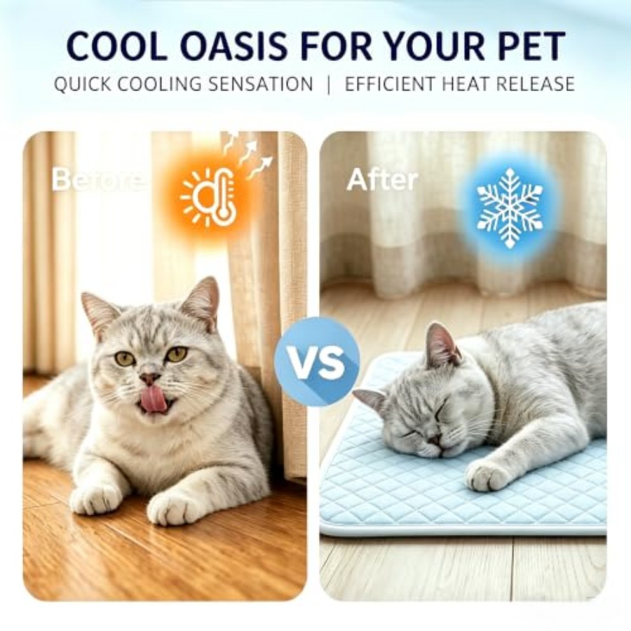 Tapete Refrescante para Cães,  - Dog Cooling Mat avaliação e preço