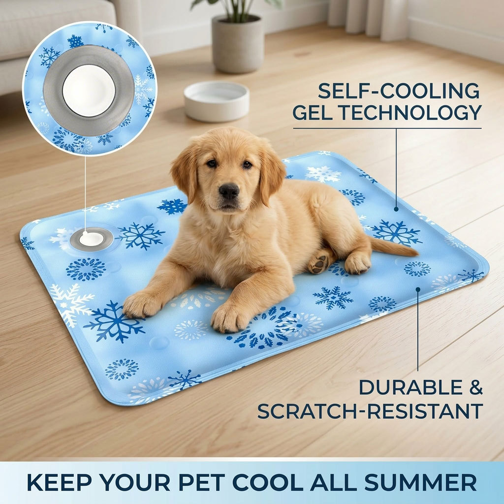 Tapete Refrescante de Verão pa - Dog Cooling Mat avaliação e preço