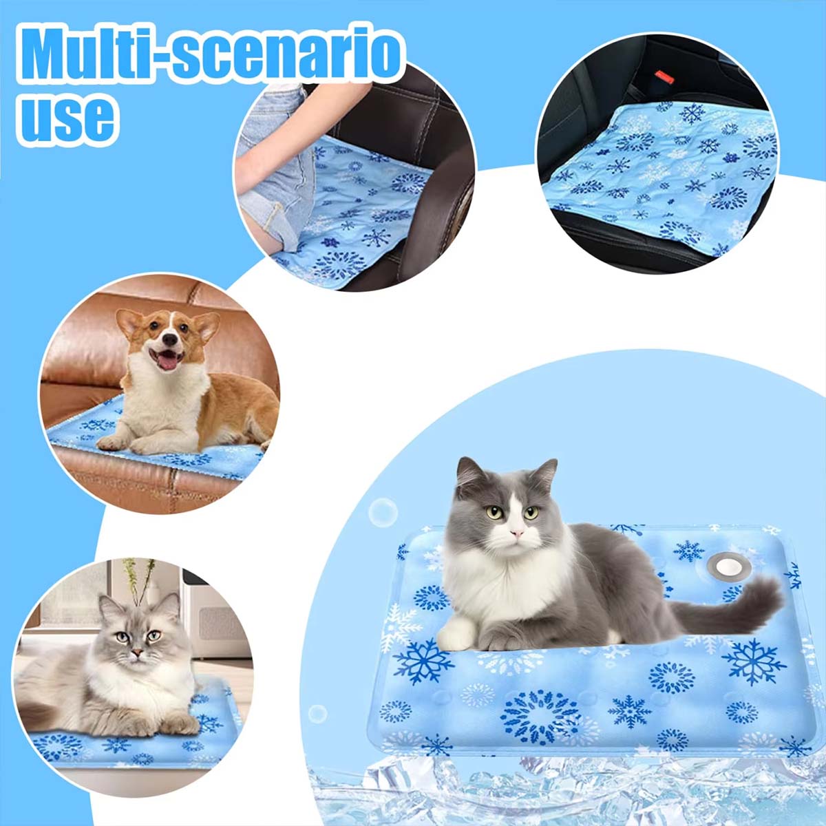 Tapete Refrescante de Verão pa - Dog Cooling Mat avaliação e preço