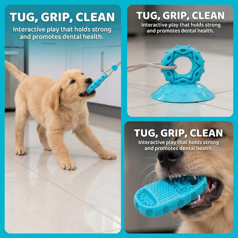 Brinquedo para Cães com Ventos - Pet Dental Chew Toy avaliação e preço