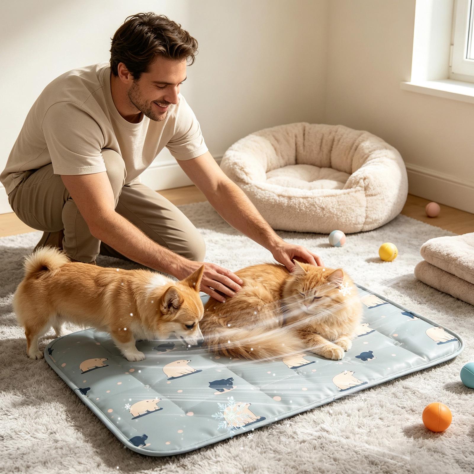 Tapete Refrescante para Cães 1 - Dog Cooling Mat avaliação e preço