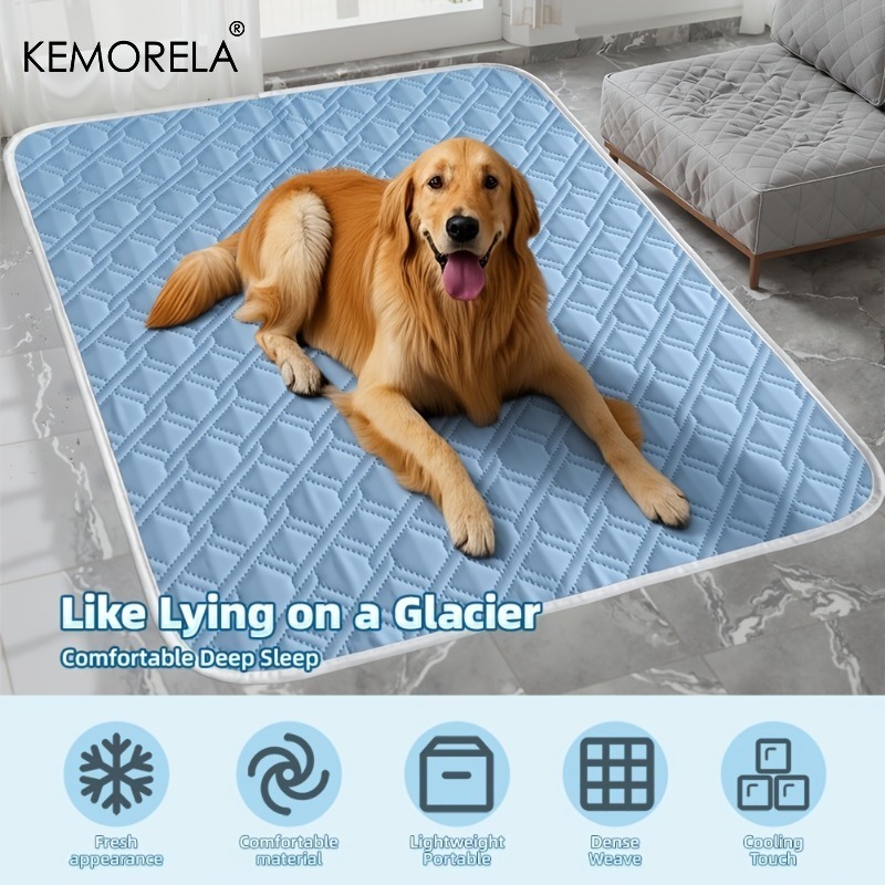 KEMORELA 2PCS Tapete Refrescan - Dog Cooling Mat avaliação e preço