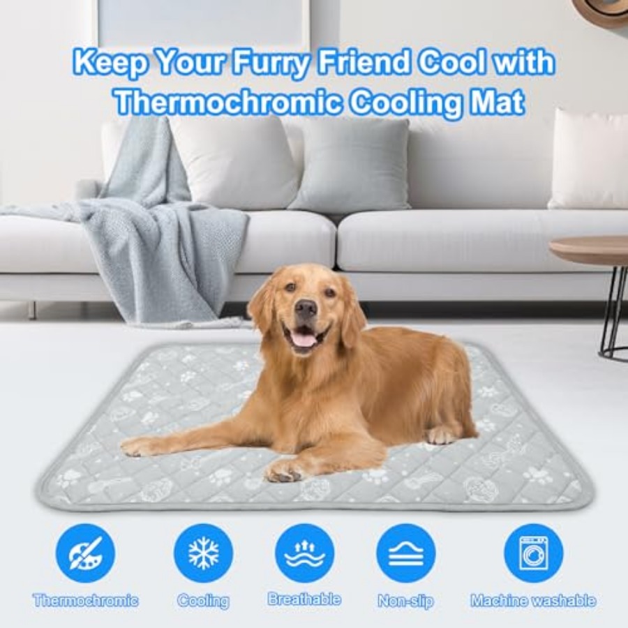 Tapete de Resfriamento para Cã - Dog Cooling Mat avaliação e preço