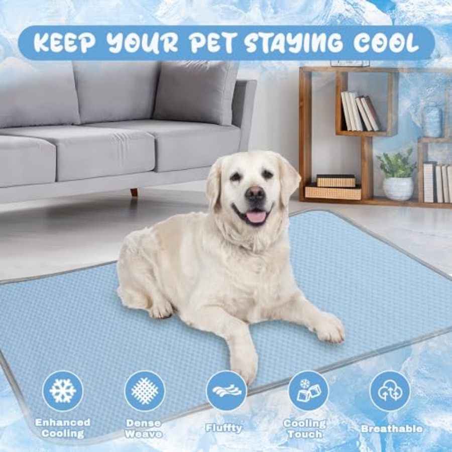 Tapete Refrescante de Verão pa - Dog Cooling Mat avaliação e preço